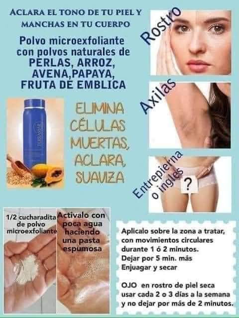 Polvo microexfoliante