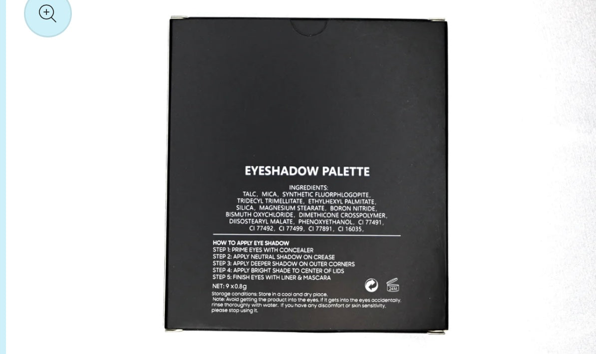 Sweet lady palette